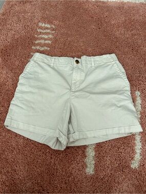 Old Navy Light Cream Chino Bermuda Shorts